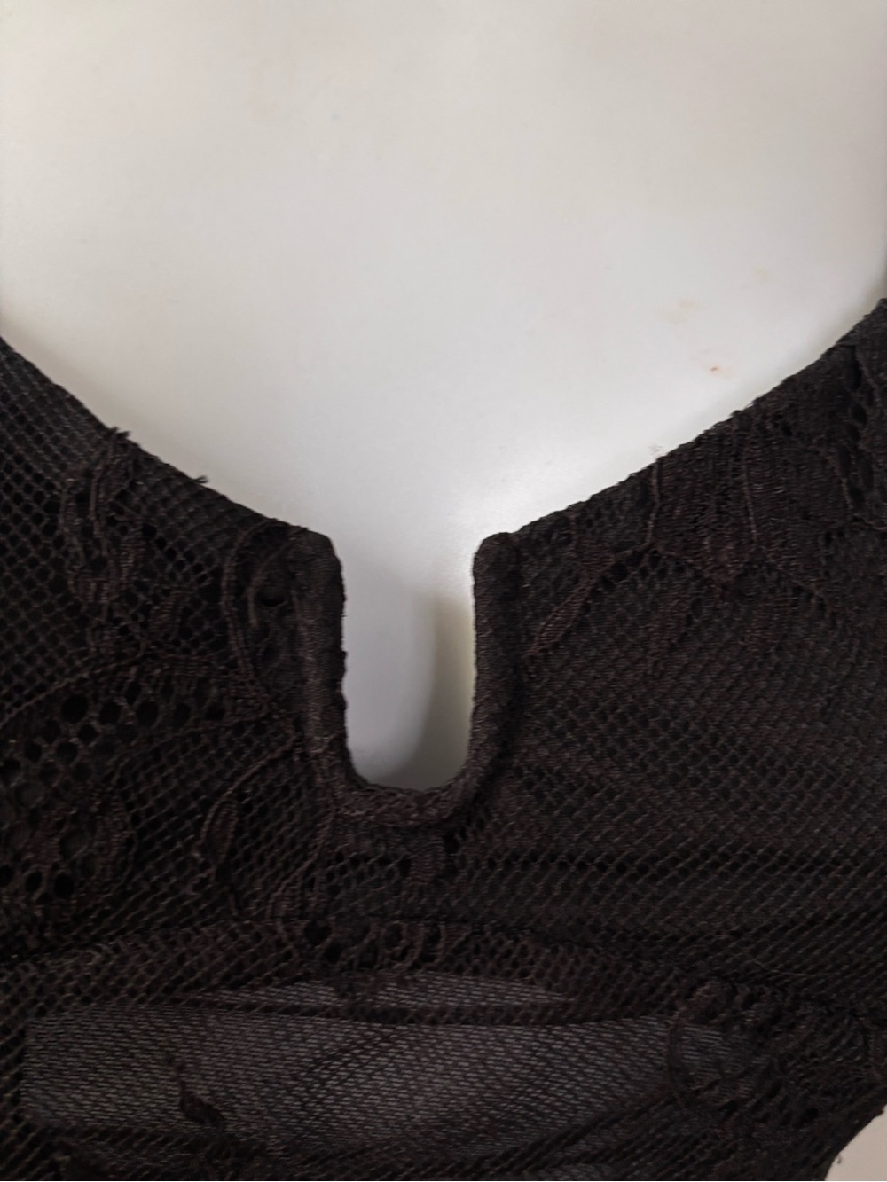 Princess Polly Black Lace Corset OS Goth Glam - Picture 4 of 13